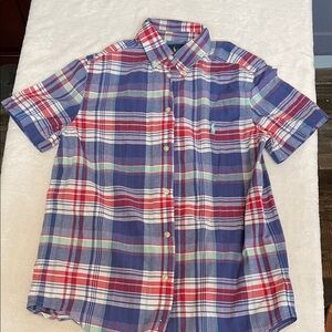 Ralph Lauren Multicolor Plaid Button Down Shirt